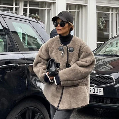 Cardigan Cachemire à Fermoir Métallique