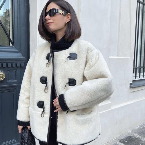 Cardigan Cachemire à Fermoir Métallique